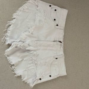 One TeaSpoon white shorts